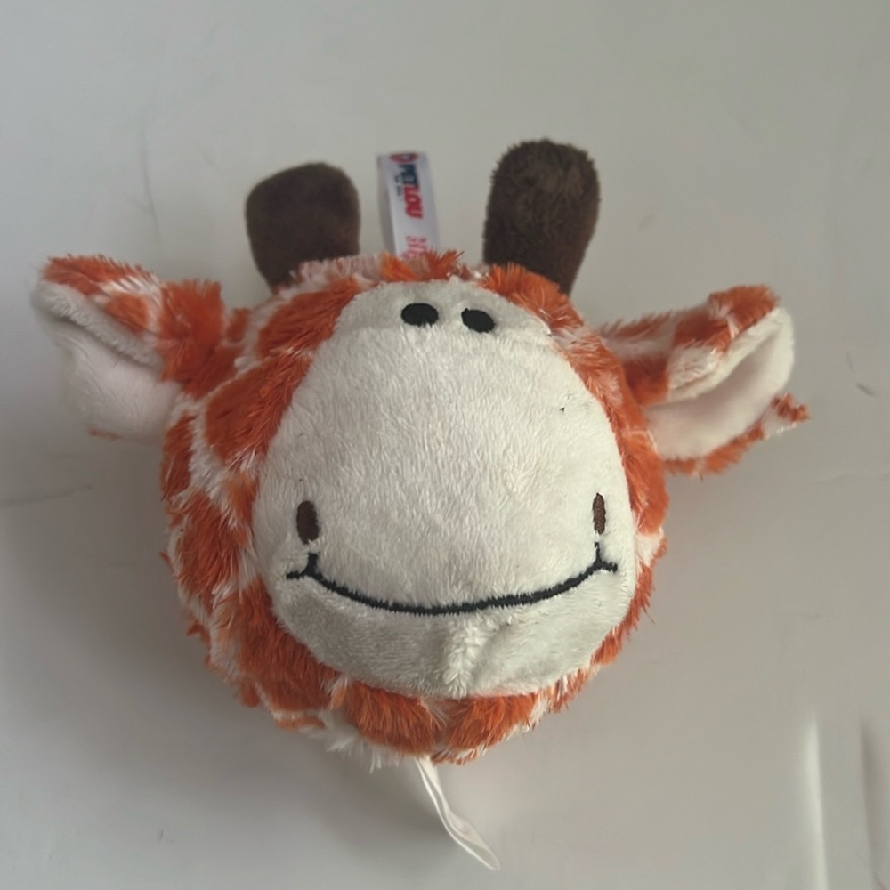 Petlou Cute Giraffe Ball Dog Toy
